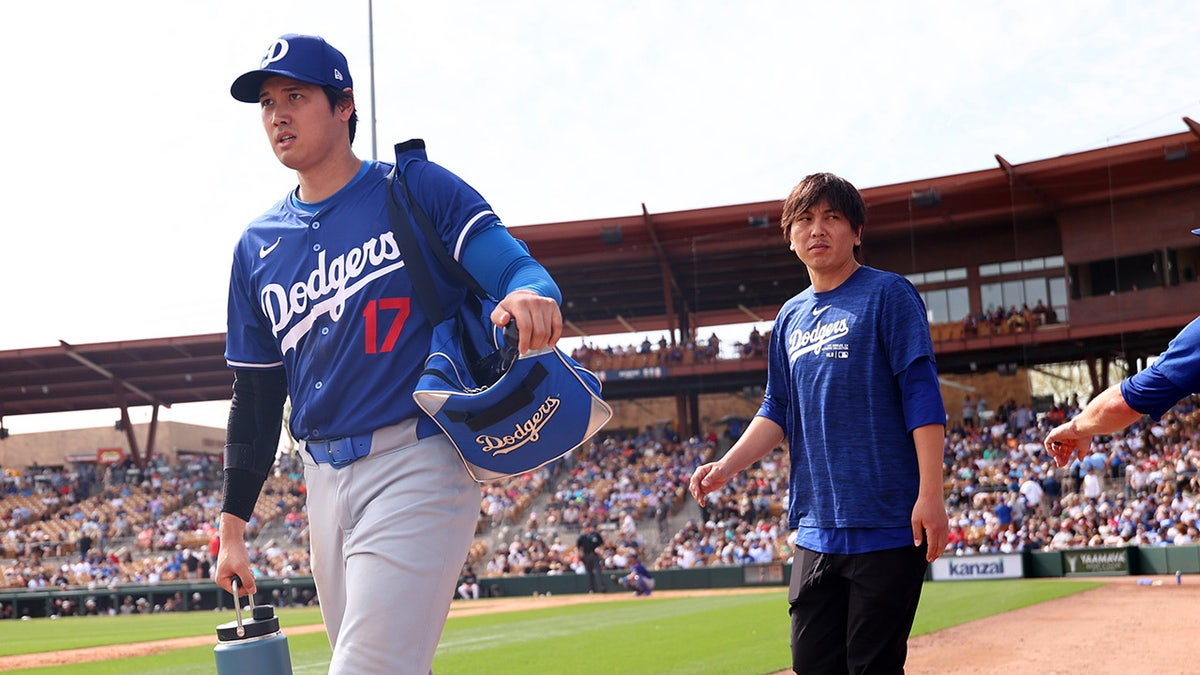 Shohei Ohtani and Ippei Mizuhara