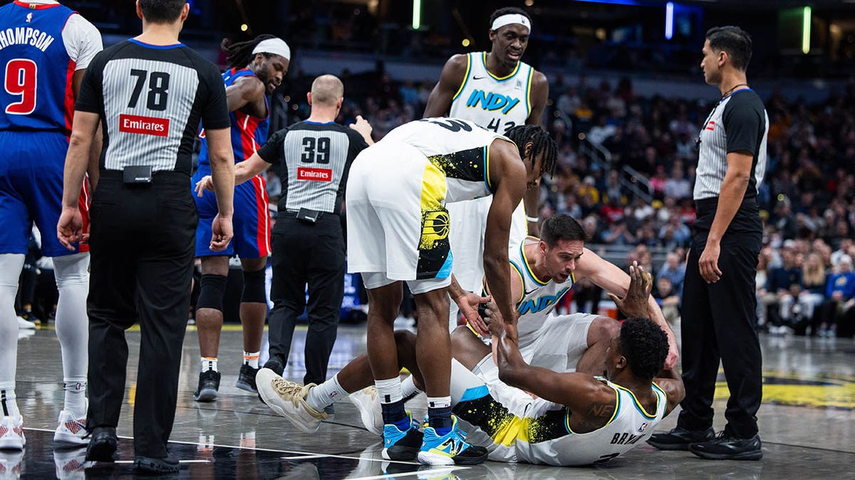 Thomas Bryant on floor