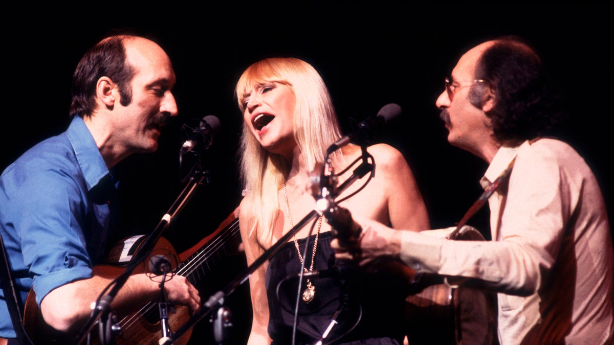 Peter, Paul and Mary on stage