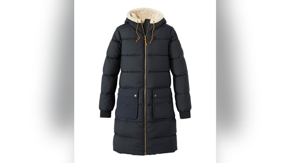 Down coats are some of the warmest coat options. 