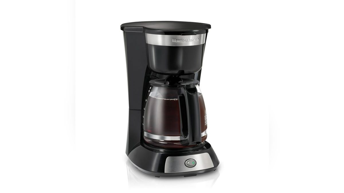 Make 12 cups of coffee in this affordable coffee maker.?