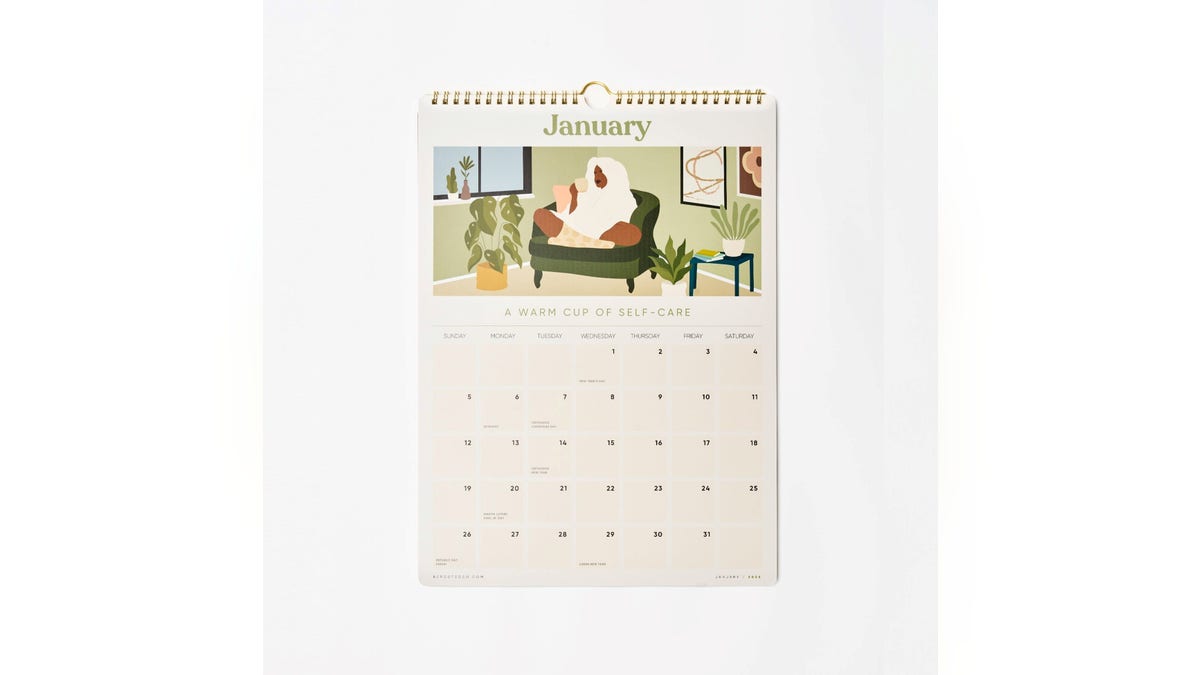 Get a beautifully designed calendar. 