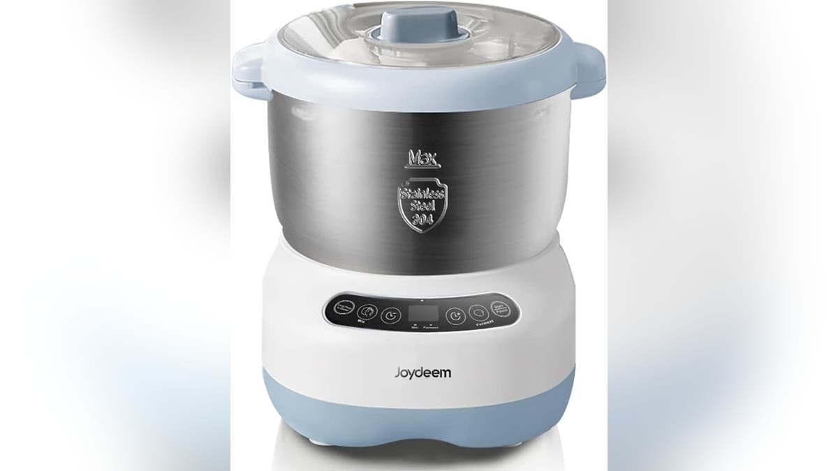 If you are making pizza, try a dough maker.