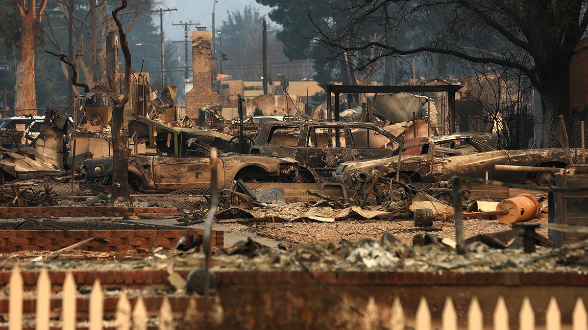 Powerful Winds Fuel Multiple Fires Across Los Angeles Area