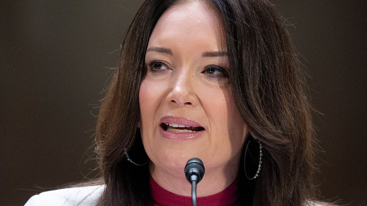 Brooke Rollins appears for the hearing on her nomination for Secretary of Agriculture as part of President Donald Trump's cabinet