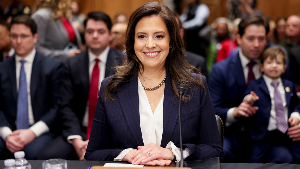 Republican representative of New York and the United States (UN) Candidate of the United Nations Donald Trump Elise Stefanik, a Senate Foreign Relations Committee confirmation