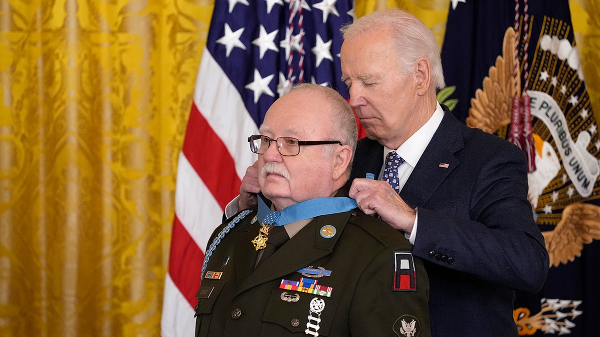 President Biden awards Medal of Honor to seven Army veterans