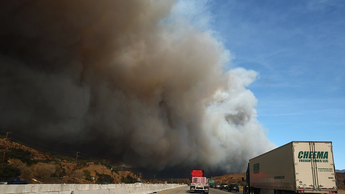 Fast-moving Hughes Fire erupts in Los Angeles County as California officials order evacuations Rapidly Growing Hughes Fire North Of Los Angeles Forces Evacuations