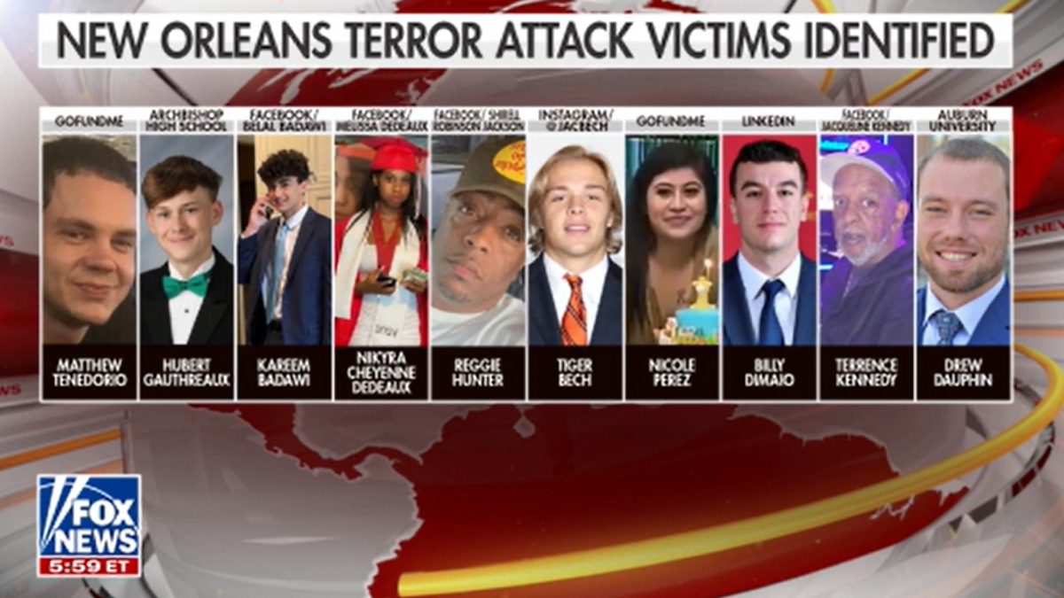 Victims of the New Orleans attack