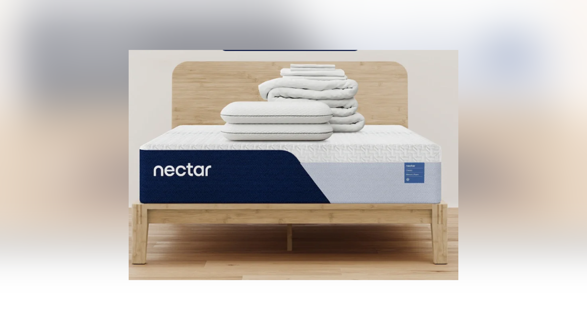 Get a bed frame and mattress in one affordable set. 