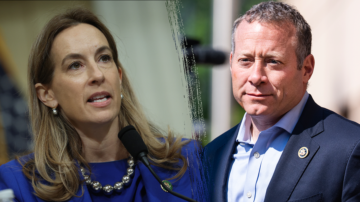 Reps. Mikie Sherrill and Rep Josh Gottheimer