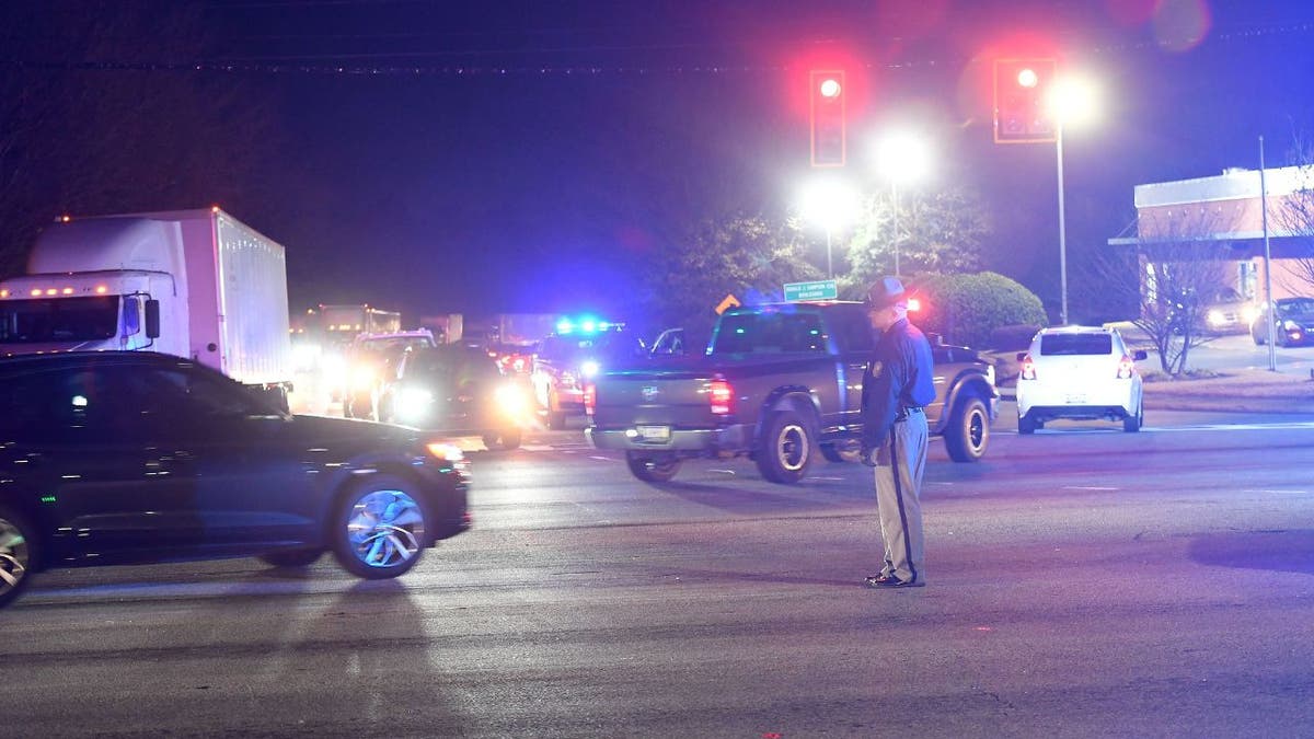 Police are directing traffic on I-85.