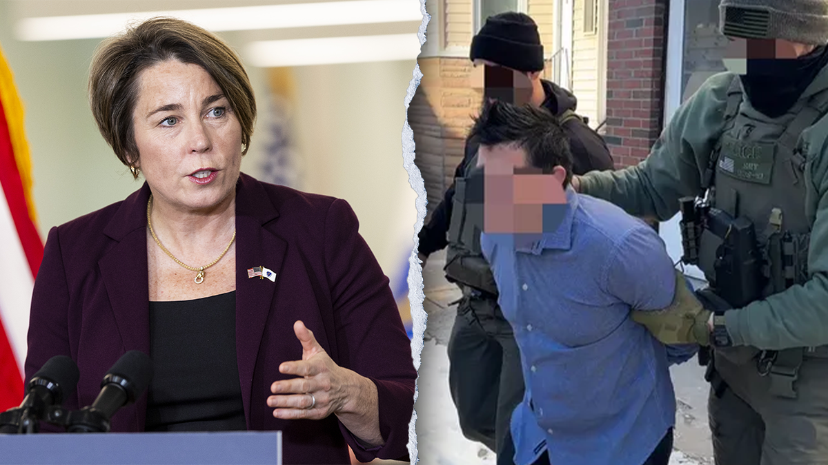 Gov. Maura Healey (Left) told reporters connected  Thursday that she supports arresting criminals, careless  of whether they are undocumented.