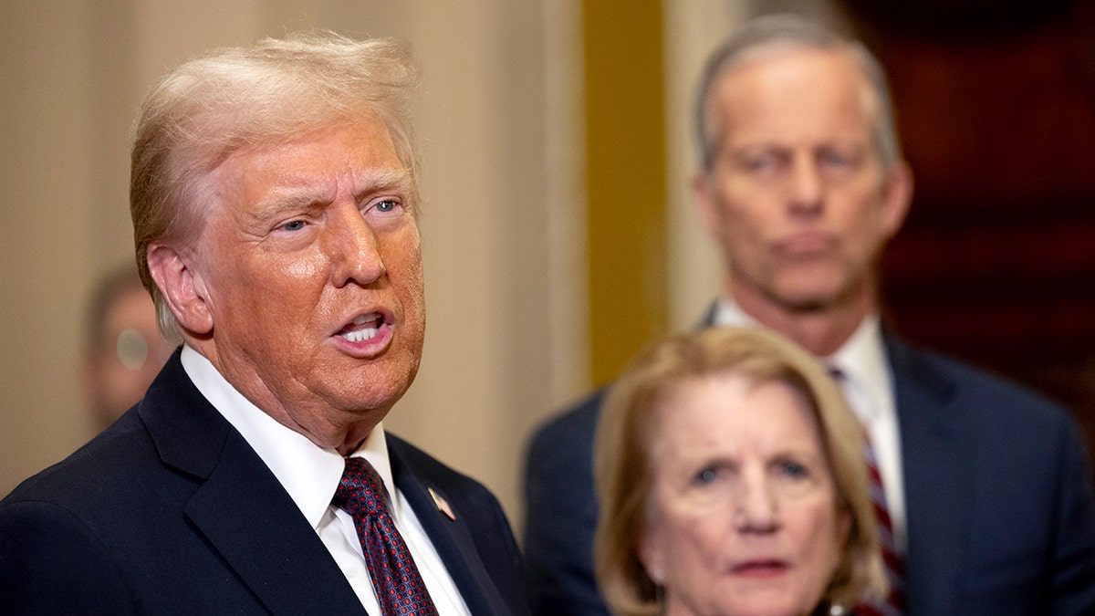 President-elect Donald Trump and two Republican senators