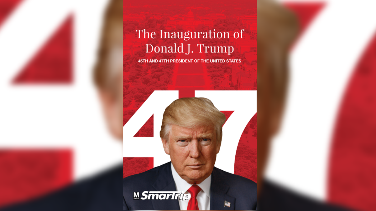 trump inauguration DC metro card