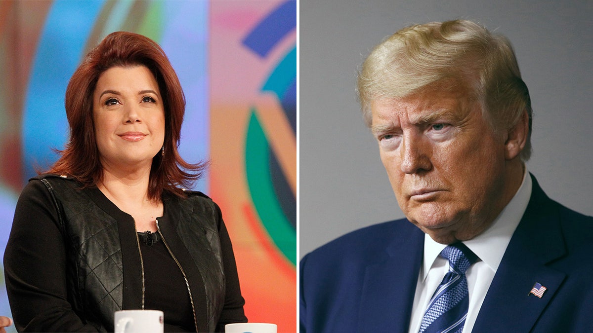 Anna Navarro and Donald Trump