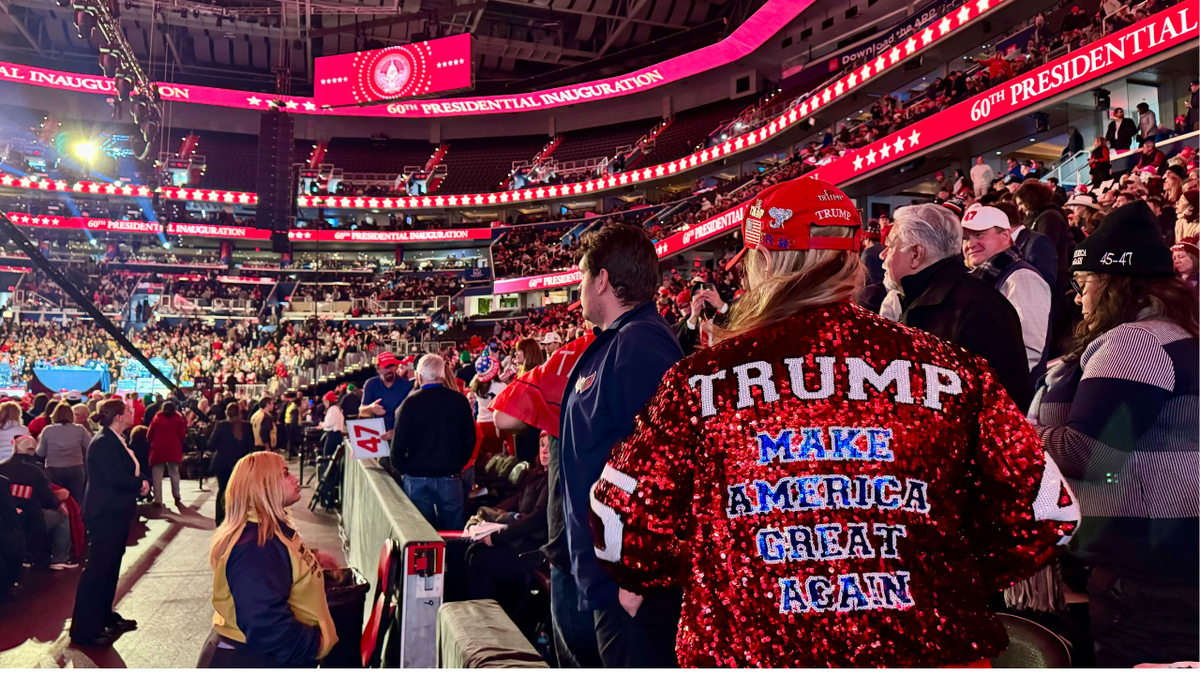 pre inauguration rally