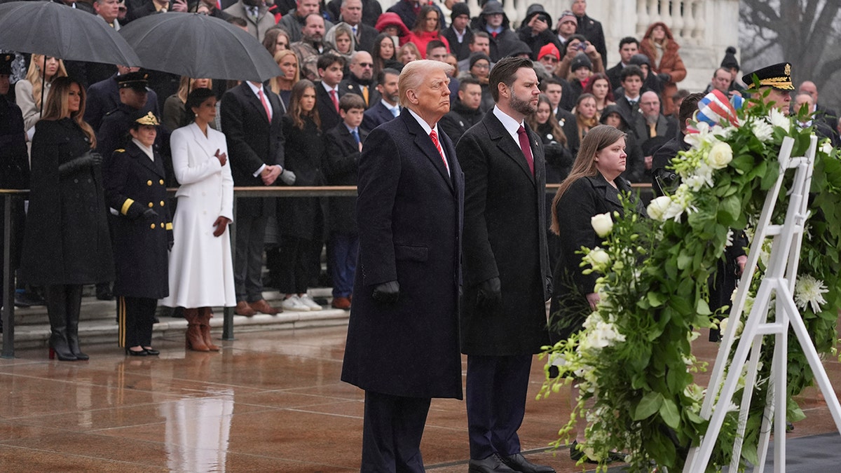 El presidente electo Donald Trump y el vicepresidente electo JD Vance