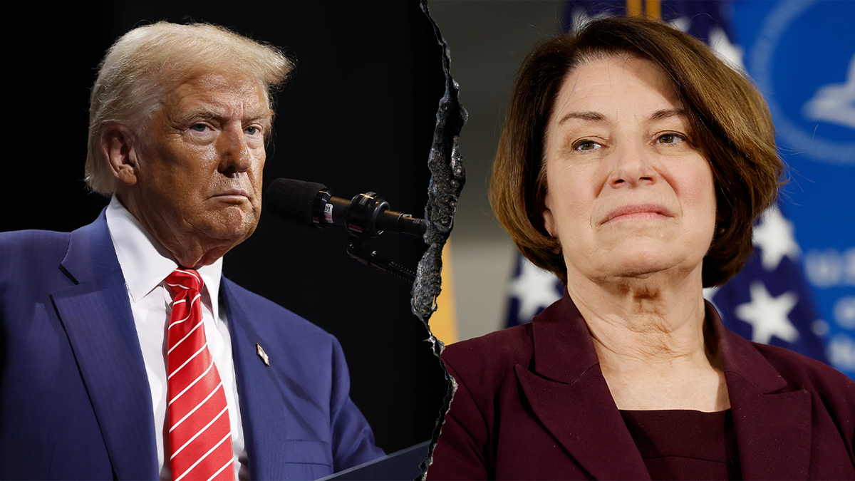 President elect Trump and Sen. Amy Klobuchar