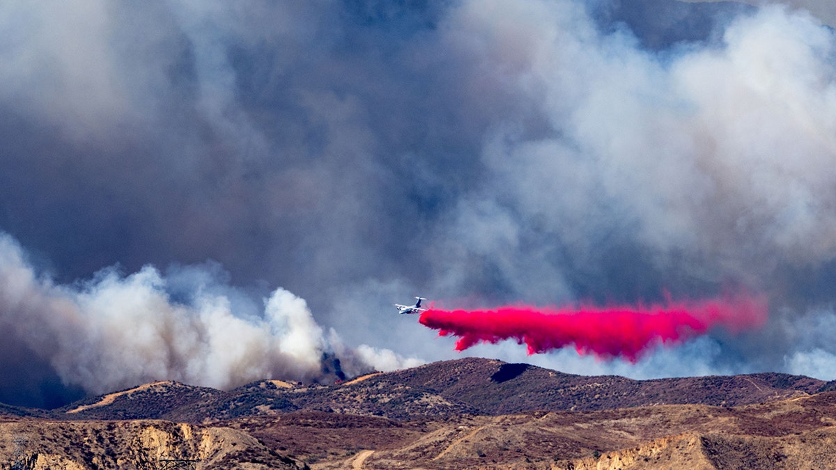 Another wild fire, the Hughes fire, erupts in Southern California