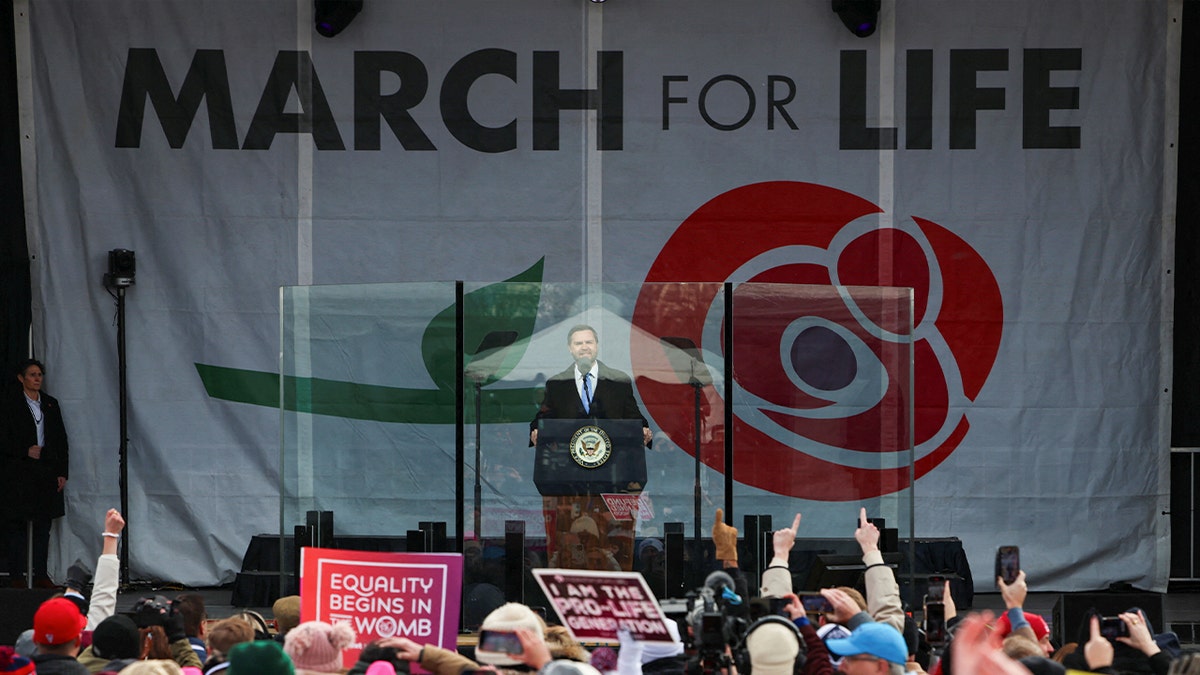 Vice President Vance speaks at the 2025 March for Life