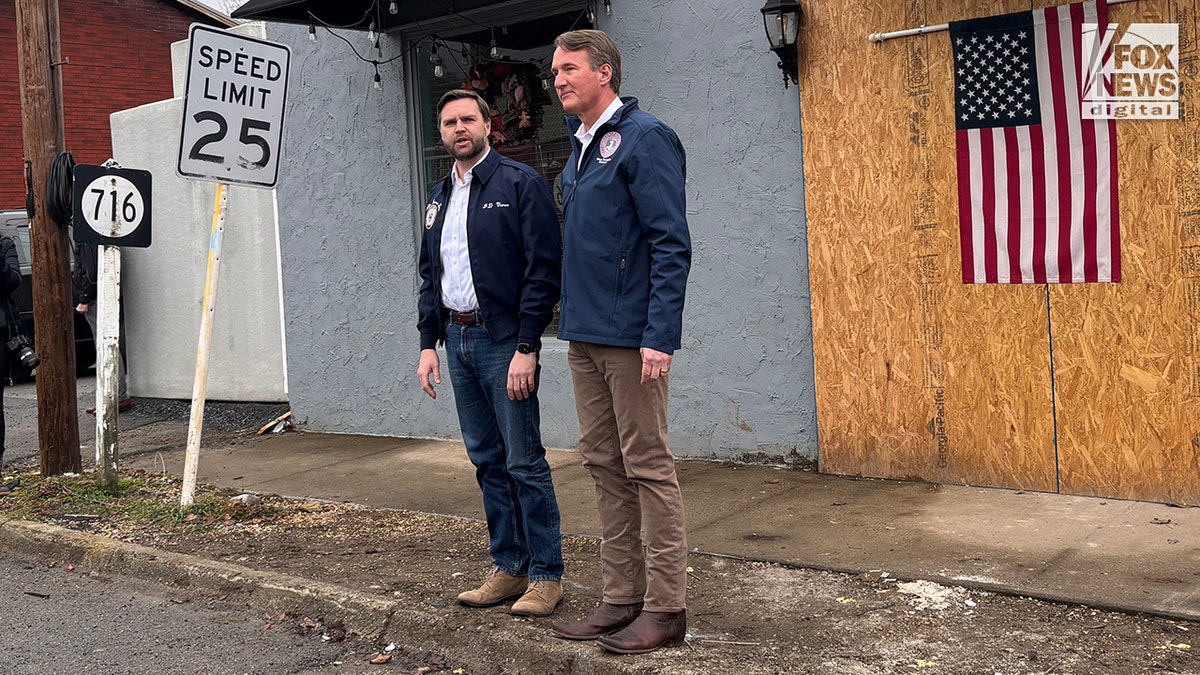 Vice President JD Vance visits Hurricane Helene affected Virigina