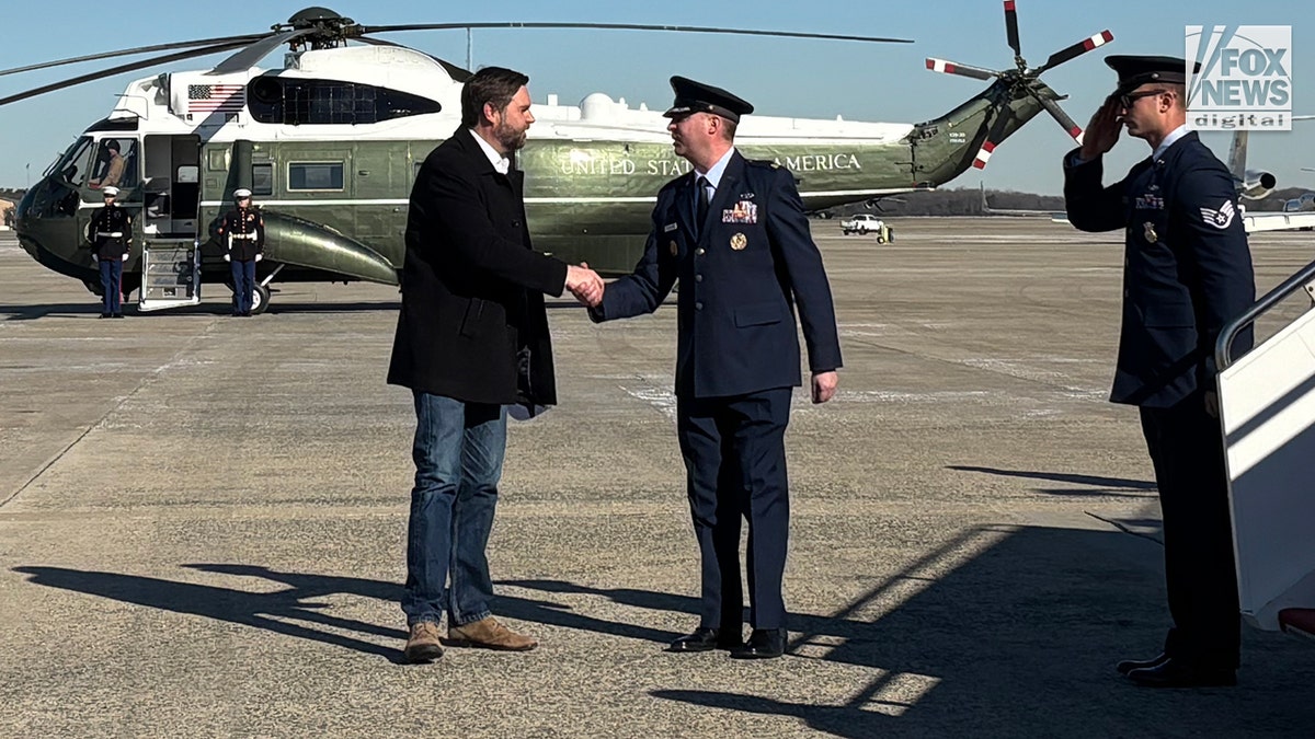 Vice President JD Vance visits Hurricane Helene affected Virigina