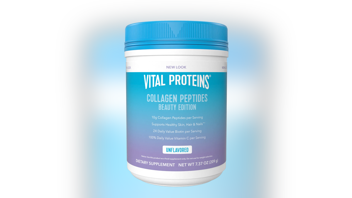 Keep your youthful glow with the help of collagen peptides.