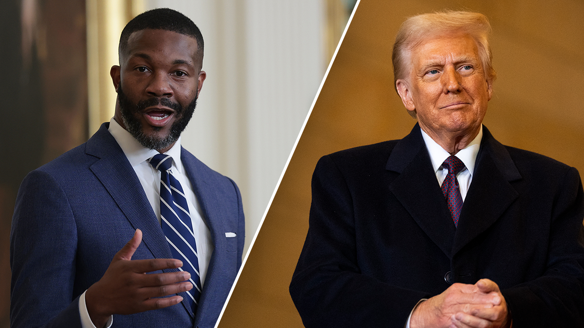 Woodfin and Trump