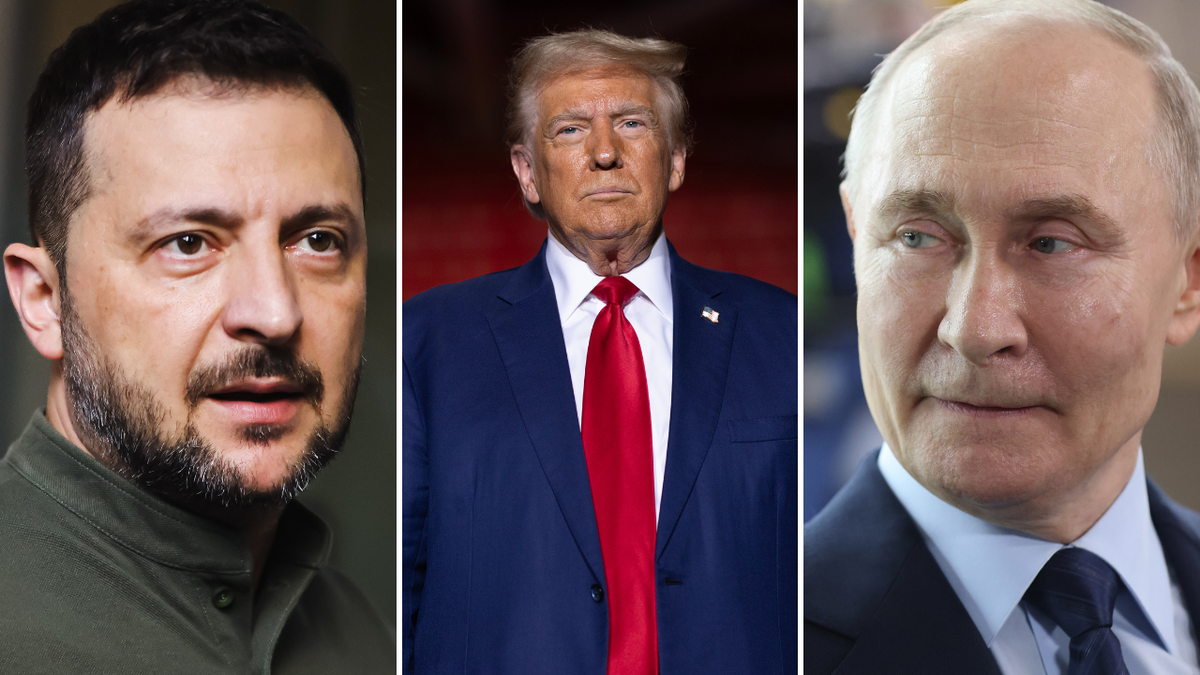 Trump, Putin and Zelinski