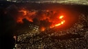 United Airlines passenger that landed at LAX recalls harrowing bird's-eye view of raging wildfire