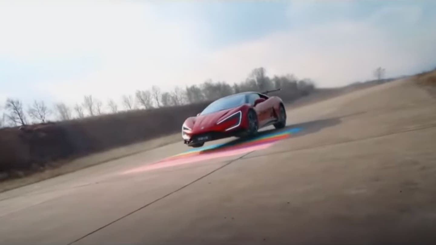 3 chinese electric hypercar can jump over potholes while driving itself