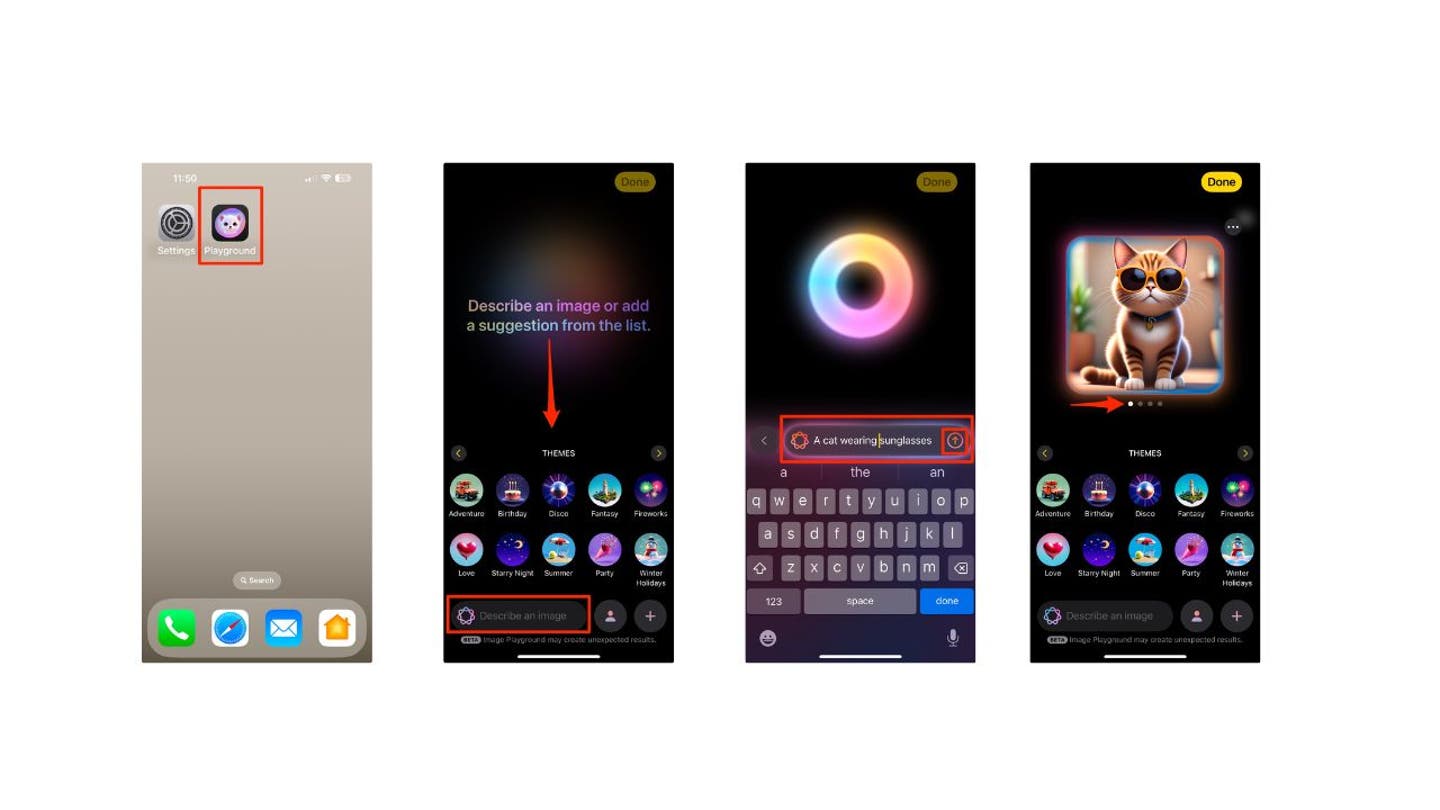 Create custom visuals on your iPhone with Image Playground in iOS 18.2 5 4 create custom visuals on your iphone with image playground in ios 18.2 1