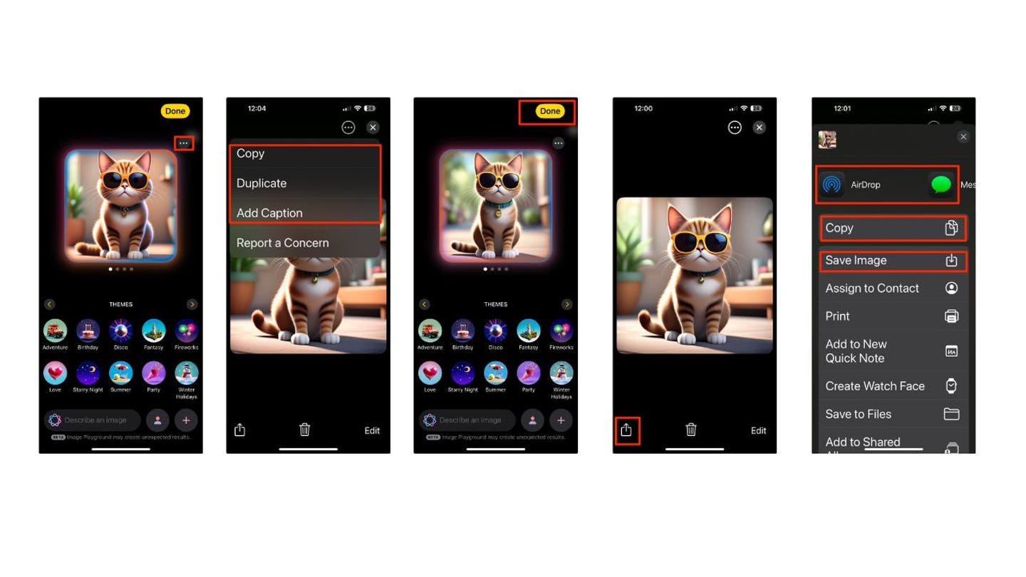 Create custom visuals on your iPhone with Image Playground in iOS 18.2 6 5 create custom visuals on your iphone with image playground in ios 18.2 1