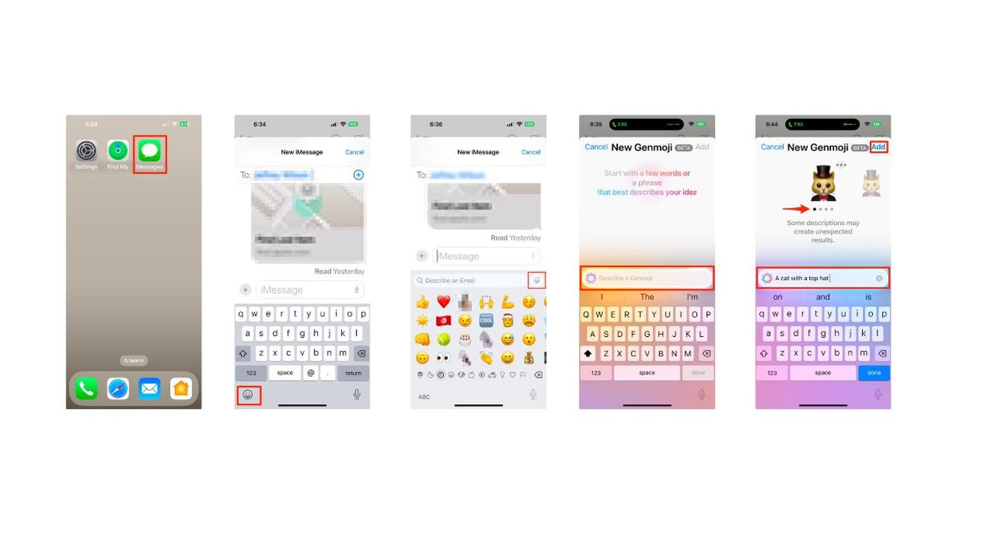 5 ditch the default emojis and create your own unique ones with genmoji in ios 18.2