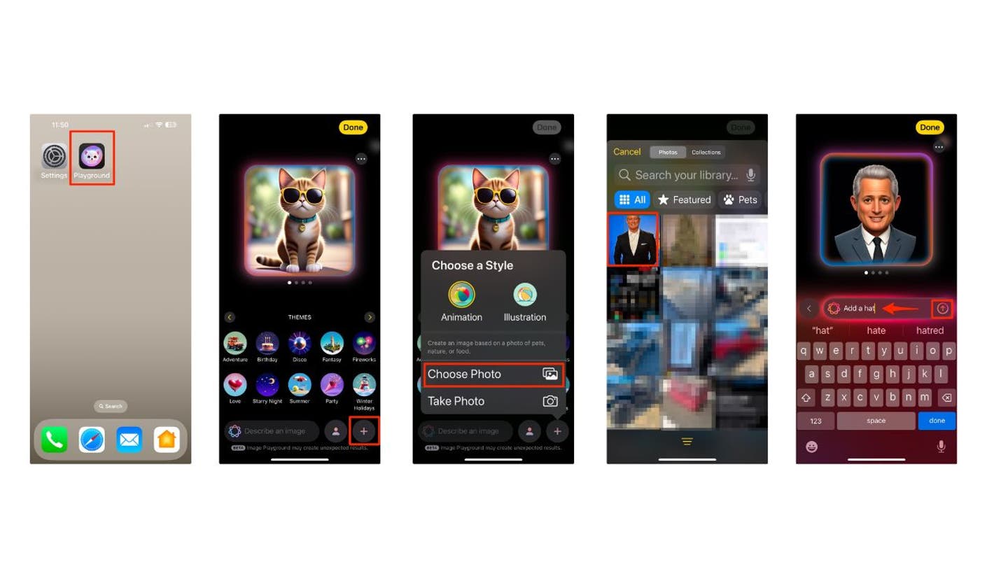 Create custom visuals on your iPhone with Image Playground in iOS 18.2 7 6 create custom visuals on your iphone with image playground in ios 18.2