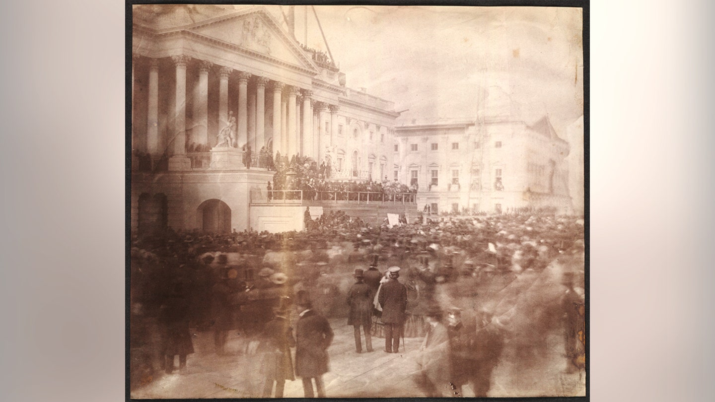 james buchanan inauguration photograph