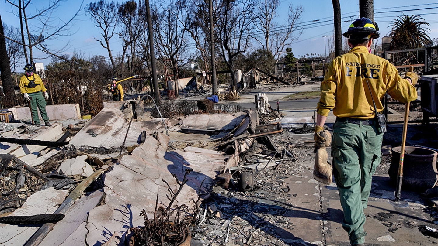 la firefighters rubble