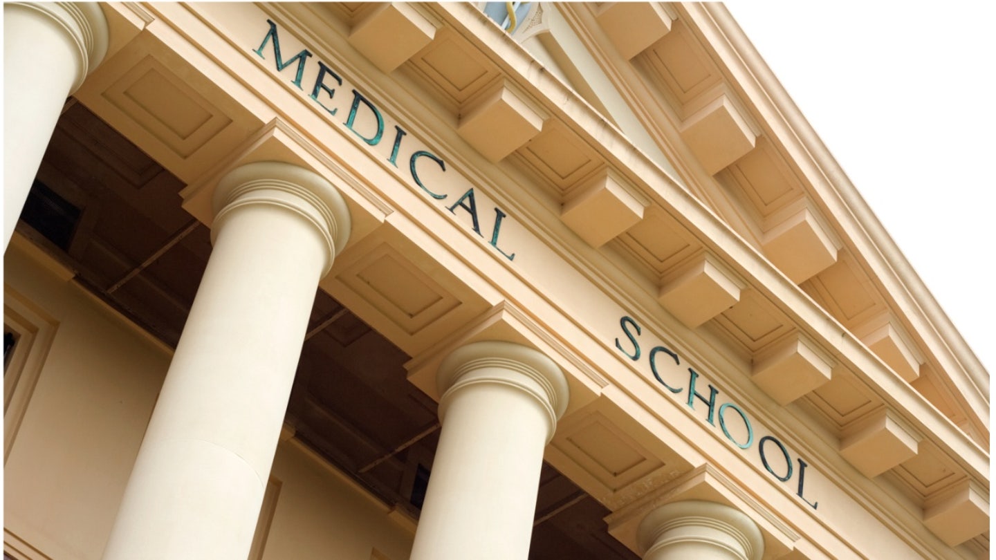 medical school sign