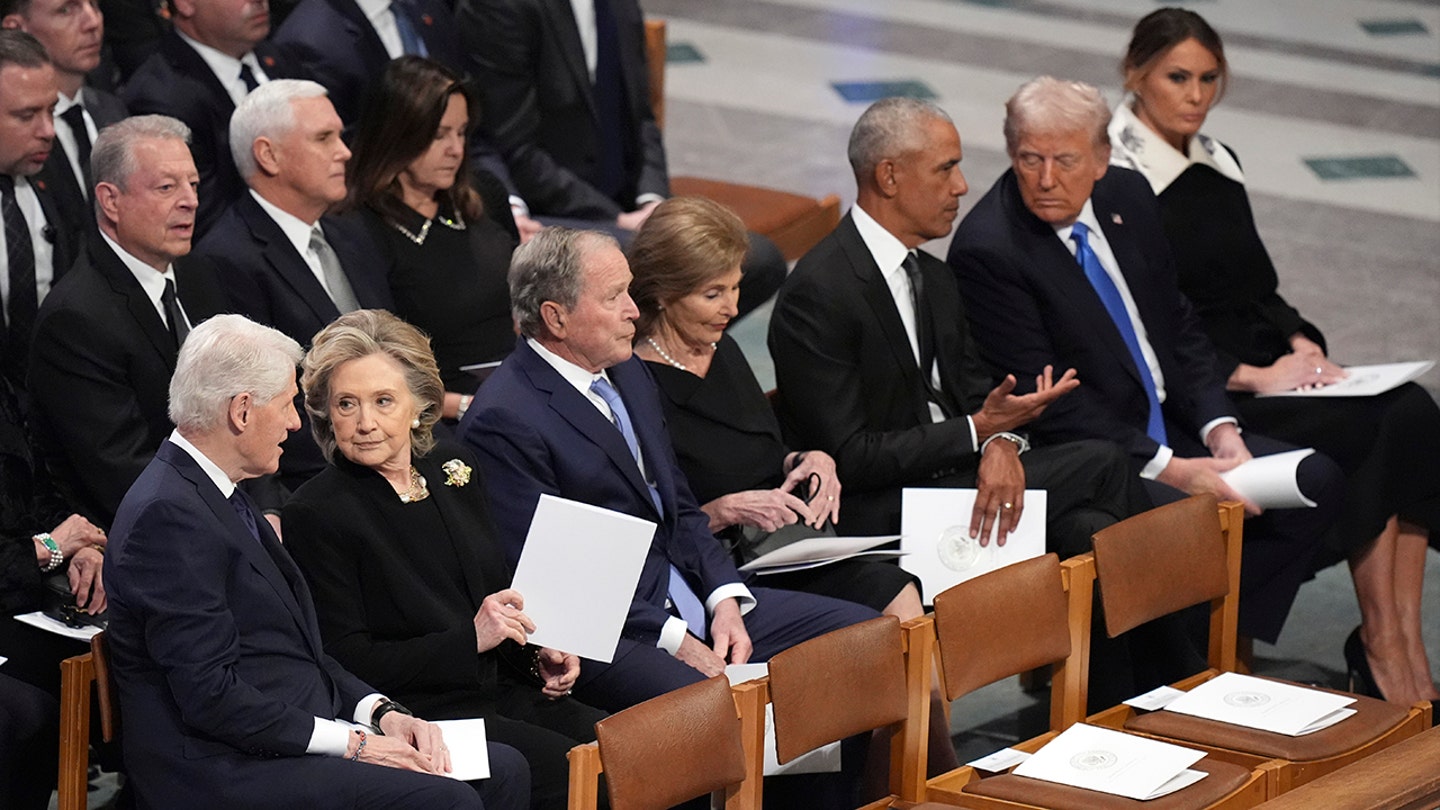 presidents row carter funeral