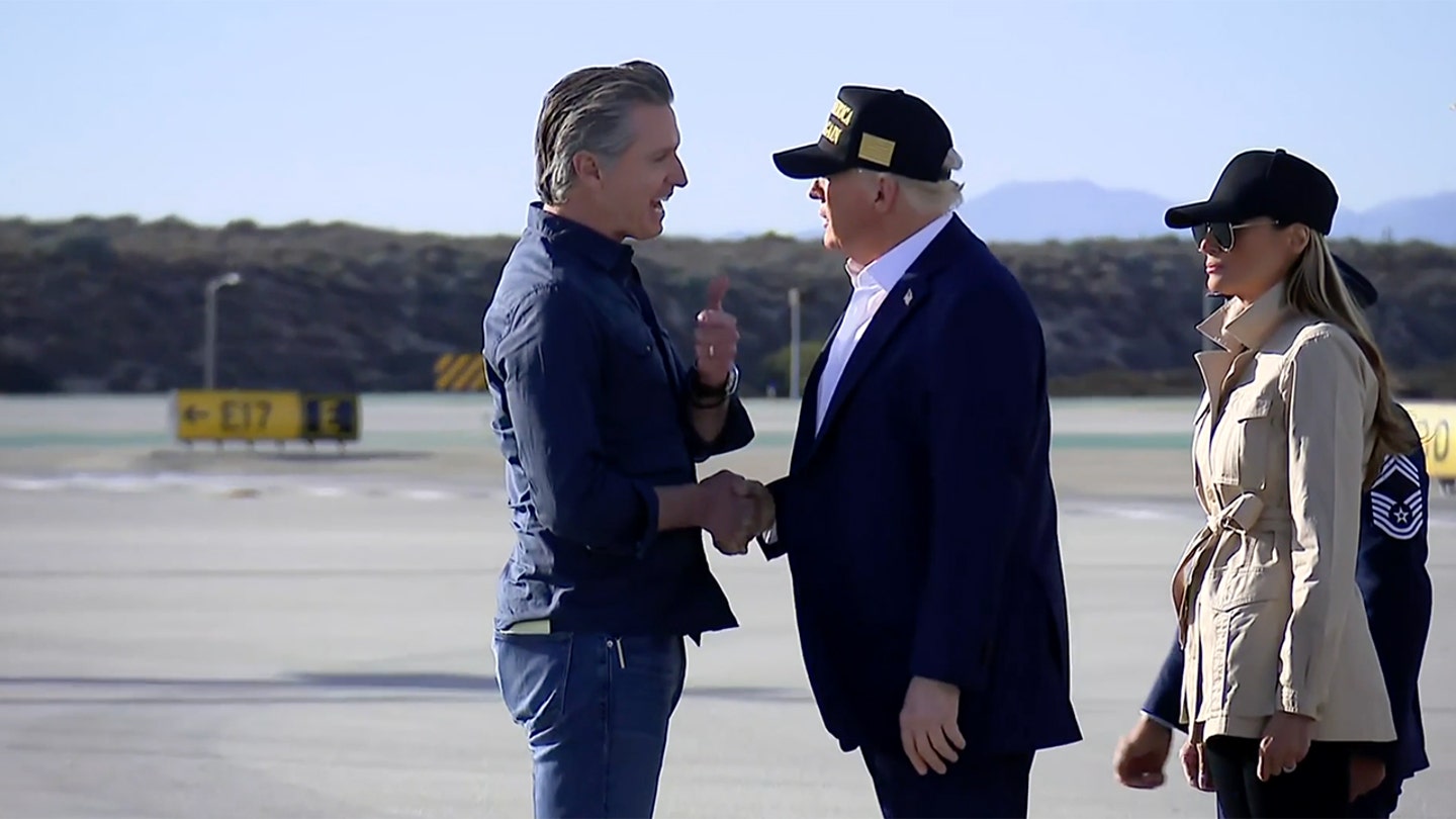 trump and newsom 2