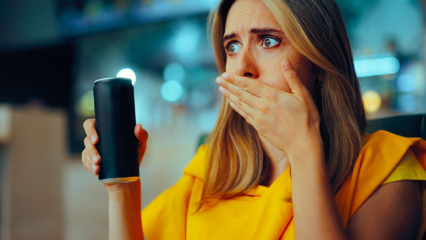 woman burping