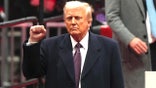 President Donald Trump departs an indoor Presidential Inauguration parade event in Washington, Monday, Jan. 20, 2025. (AP Photo/Matt Rourke)