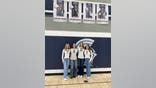 Stone Ridge Christian School volleyball players (L to R) Rennah Friedman, Mackenzie Anderson, Mikyla Beene, and Anneka Vander Woude. (Alliance Defending Freedom)