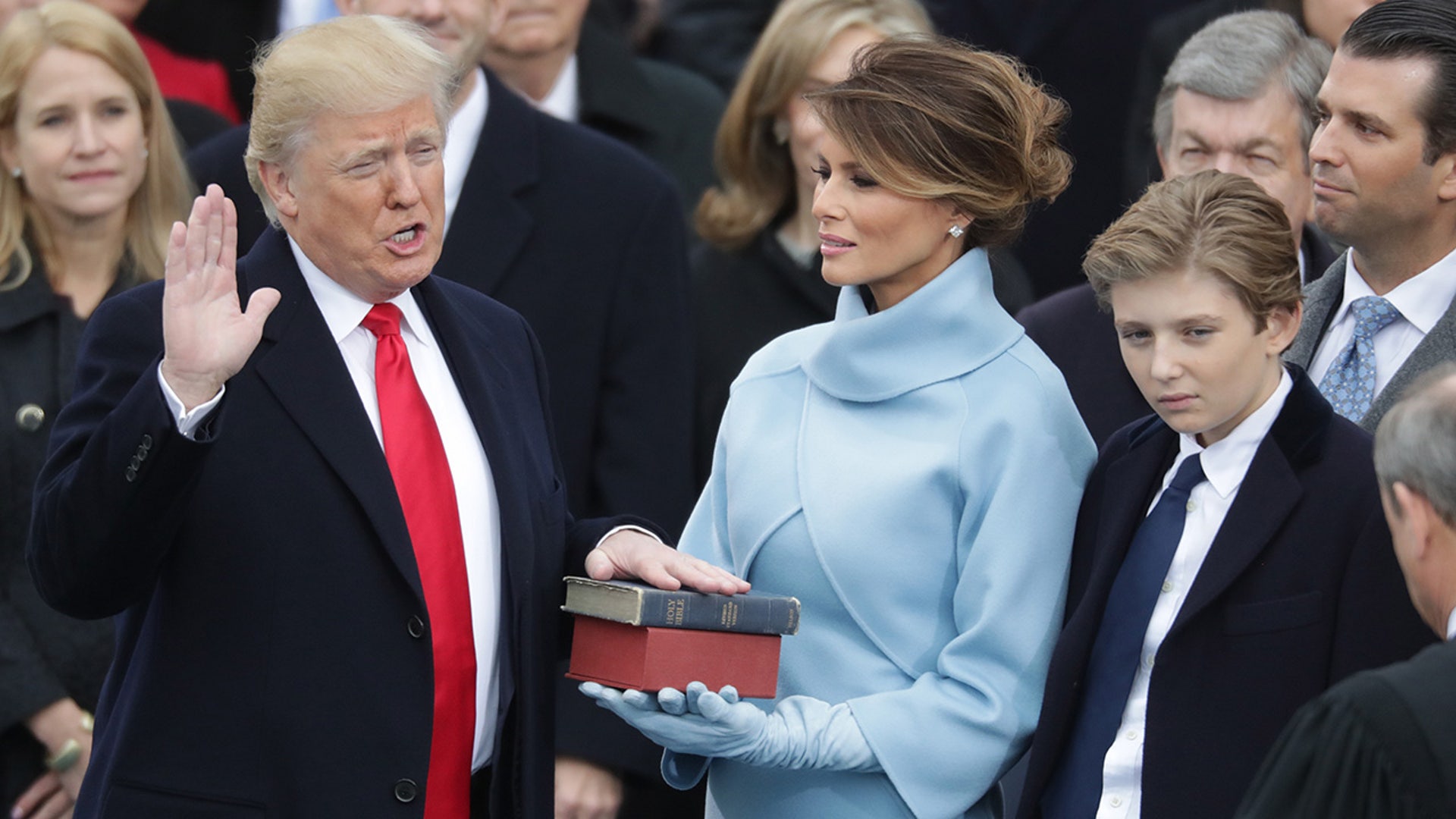 Barron Trump Inauguration 2017