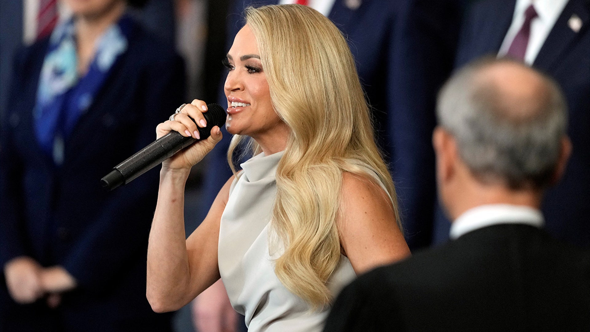 Carrie Underwood performs 