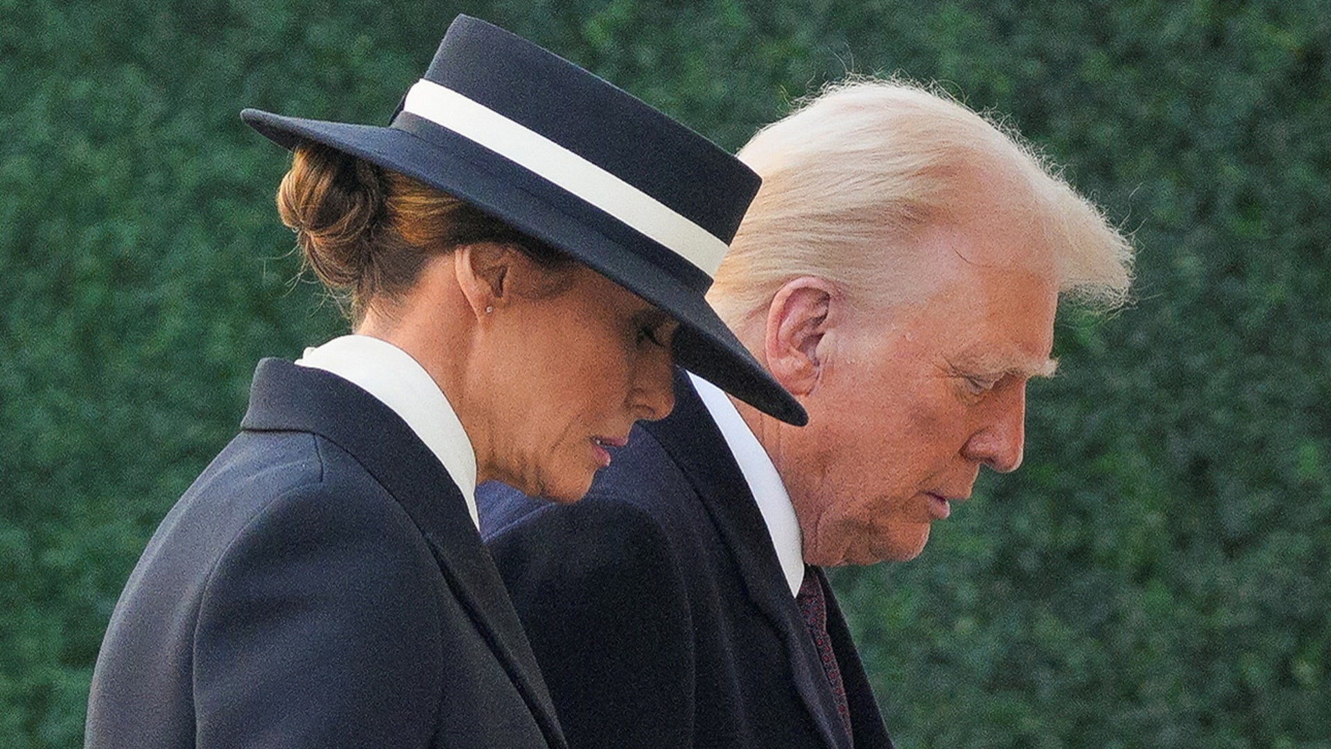 U.S. President-elect Donald Trump and his woman  Melania Trump get  for a work  astatine  St. John's Church connected  Inauguration Day of Donald Trump's 2nd  statesmanlike  term