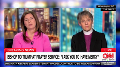 Reverend who urged President Trump to 'have mercy' says his criticism of her was 'respectful'