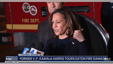 Kamala Harris mocked online for another 'word salad' about 'community' during fire department visit