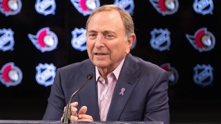 NHL commissioner says he 'binged' new hockey reality show 'in one night,' reaffirms stance on Pride jerseys